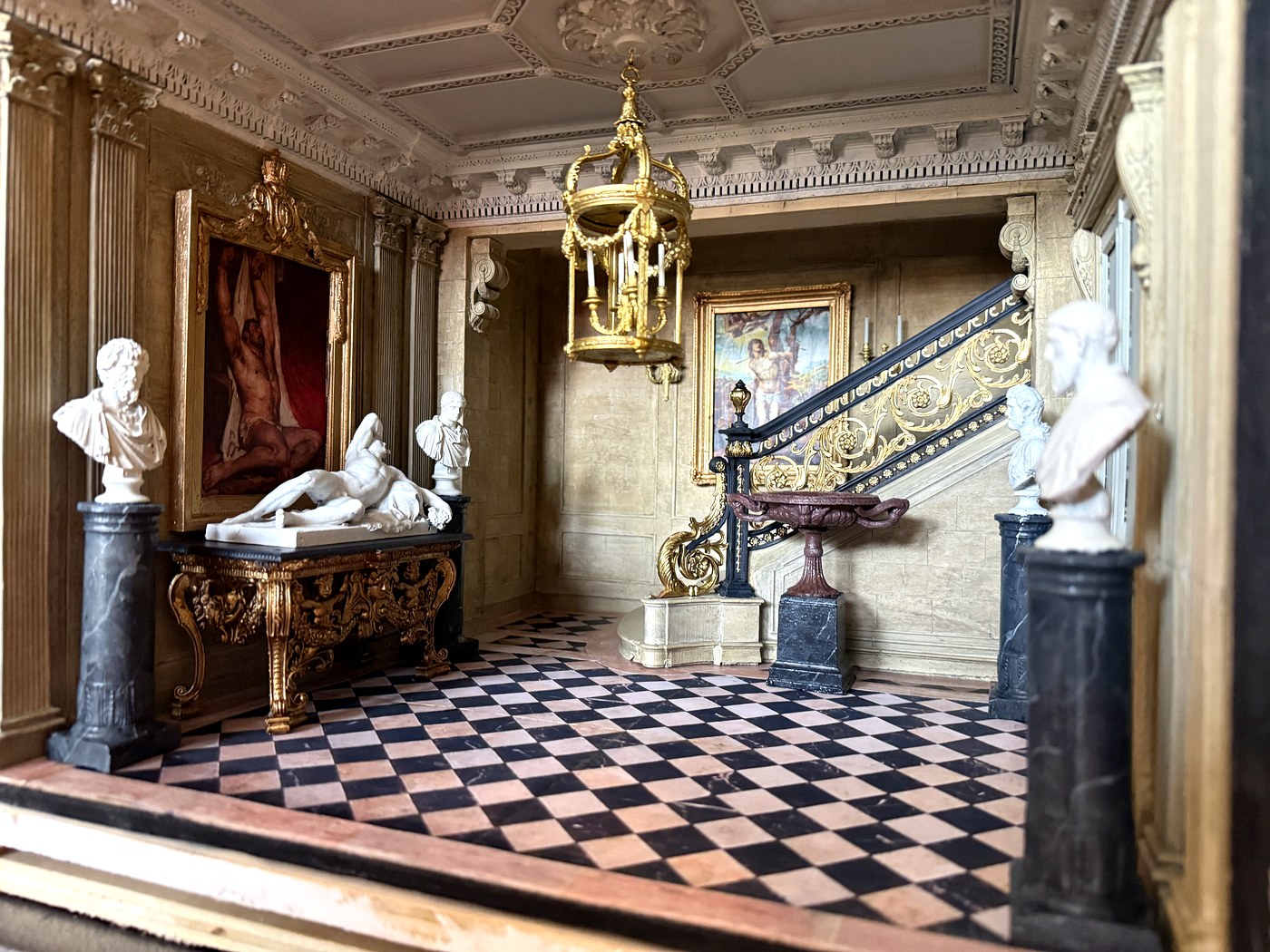 Grand entrance hall — studio interior