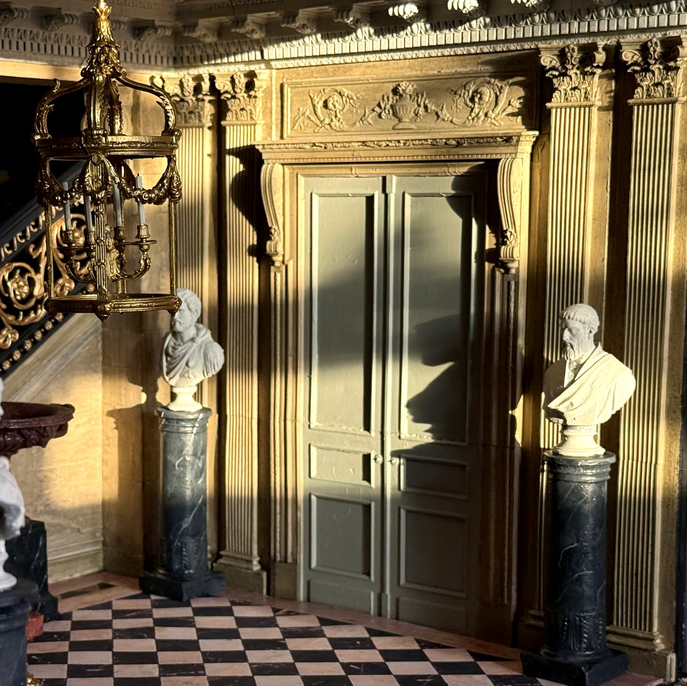 Full Rococo salon interior